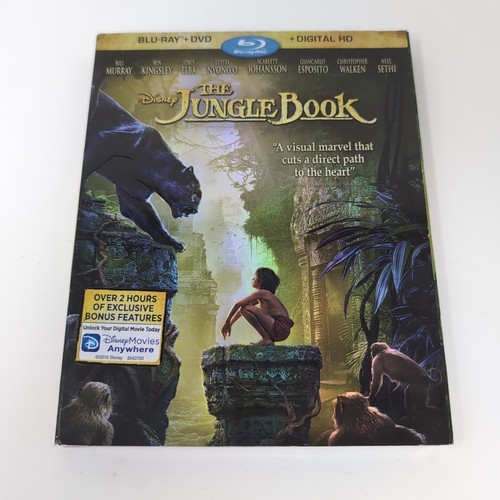 The jungle book blu - jungle, dvd
