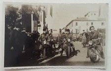FOTO MILIZIA LEGIONE MVSN CCNN DIVISA MOTO MOTOCICLETTA PARTITO FEZ CORSA PREMIO