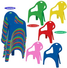 Sedia plastica alta - sedia,