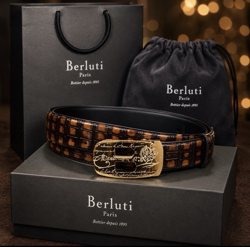 Cintura berluti pelle - cintura, 125