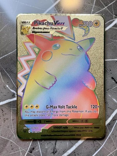 Pikachu vmax arcobaleno - vmax,