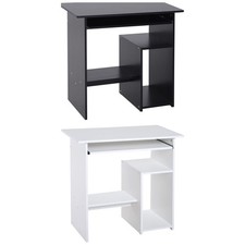 Homcom scrivania legno - pc,