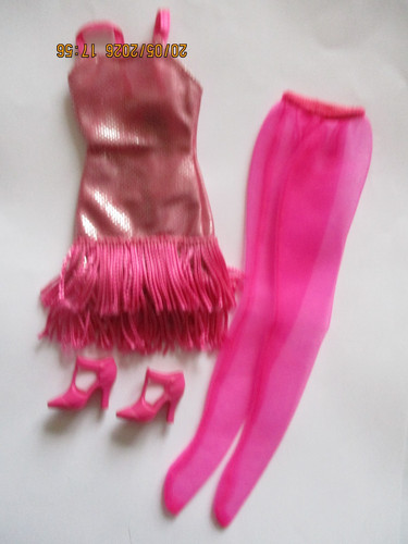 Tenue pour poupée barbie - tenue,