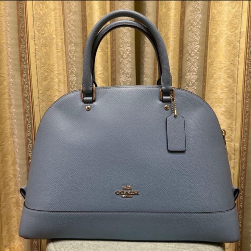Borsa coach blu - chiaro, con