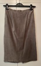 ROCCOBAROCCO GONNA tubino vero Daino scamosciato 