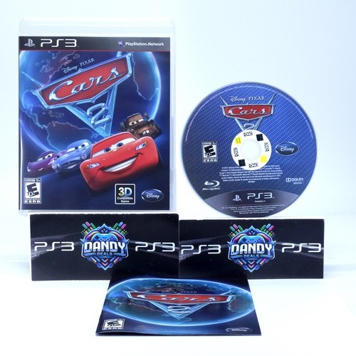 Cars ps3 cib con - cib,