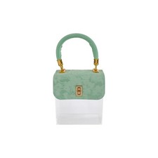 Scatola BORSA in plexi VERDE