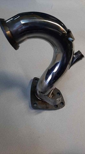 Downpipe inox grande - inox,