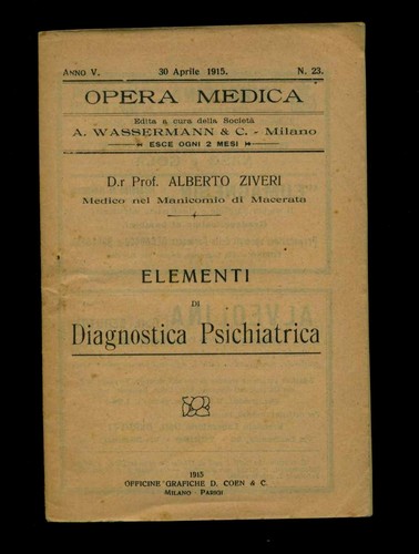 Elementi diagnostica - elementi, di