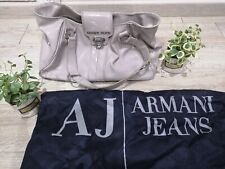 Borsa Armani Jeans in vernice