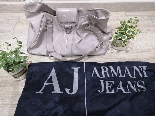 Borsa armani jeans vernice - borsa, in