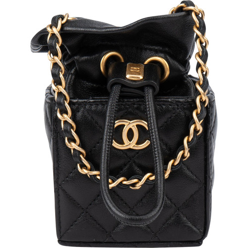 Borsa chanel quilted leather - borsa,