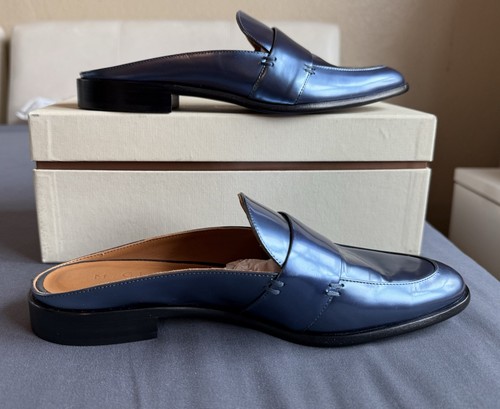 Mocassino gemi pelle blu - m.gemi,