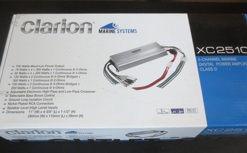 Amplificatore clarion xc2510 - amplificatore,