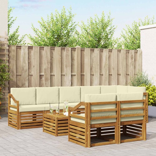 Set divani legno - legno, acacia
