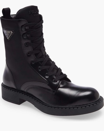 Prada nylon leather combo - prada,
