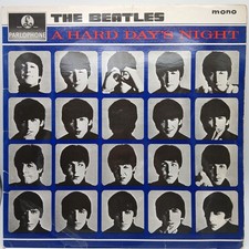 The Beatles - A Hard Day's Night - (PMC 1230)- (LP, Album, Mono, Variation B)