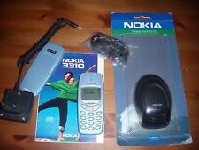 NOKIA 3310 CELESTE LIMITED EDITION ORIGINALE UNICO + BATTERIA NUOVA E ACCESSORI