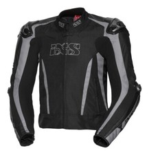 IXS RS-1000 Lt Uomo Giacca Moto Pelle / Tessuto Mix Sport Racing Estate