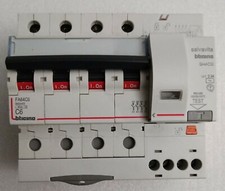BTICINO interruttore termomagnetico + blocco differenziale 4P In6A 4,5K Id300mA