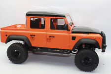 Doppio E FM102 PICKUP arancione Landrover Defender Crawler 4WD RTR 1:8 RC NUOVO