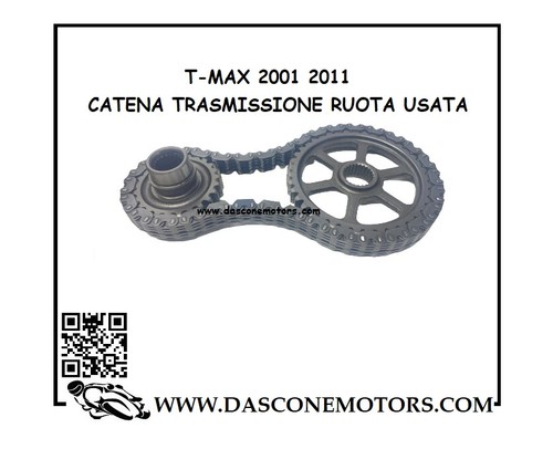 Catena trasmissione ruota tmax - catena,