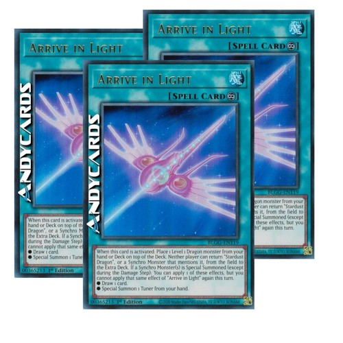 Arrive light - in, 3x