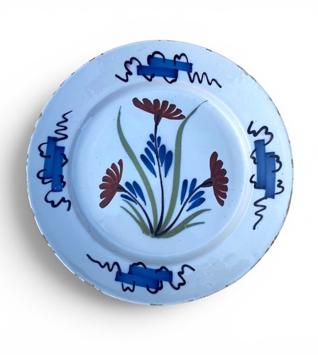 Piatto policromo london delft - policromo,