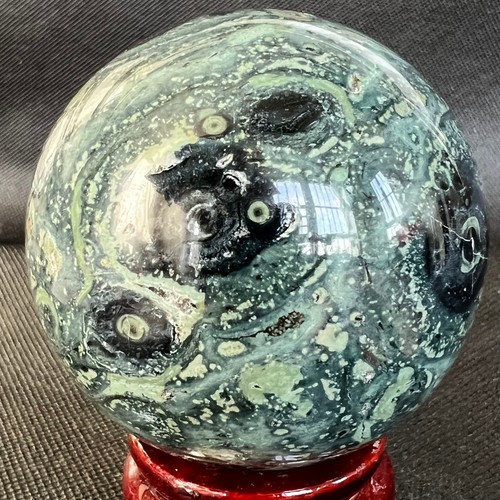 Sfera cristallo diaspro - di,