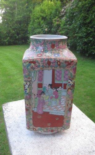 Vaso decorativo porcellana