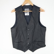 Gilet gilet vintage in pelle