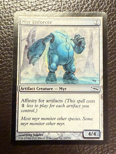 Mtg mirrodin myr - mirrodin,