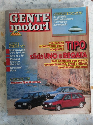 Gente motori 1988 fiat - 1988,