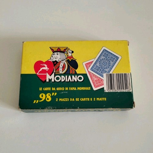 Modiano carte gioco - da,