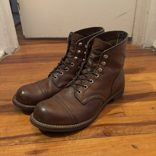 Scarpe red wing iron ranger - red,