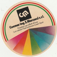 Q4 - Vintage Stickers Adesivo Coemar Ing. S. Marcucci S.R.L