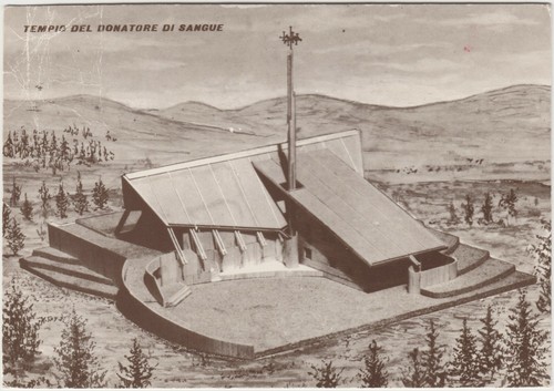 Tempio del donatore sangue - donatore,