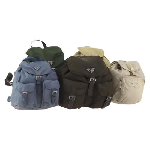 Prada zaino nylon set verde - nylon,