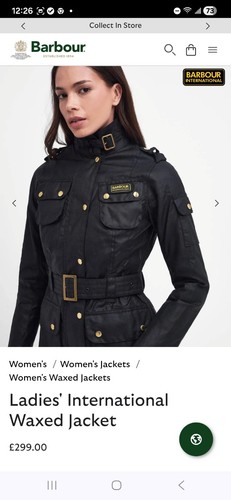 Giacca moto donna - , barbour
