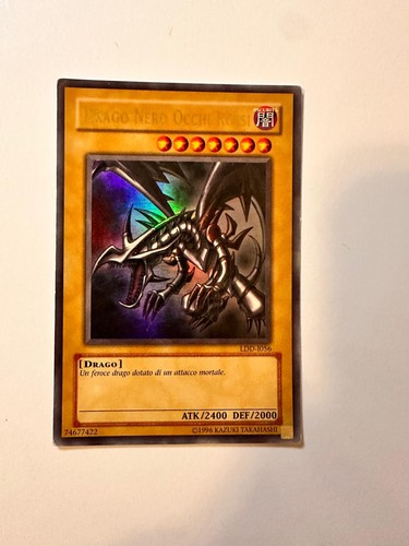 Carta drago nero - drago,