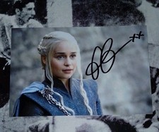 AUTOGRAFO EMILIA CLARKE Game