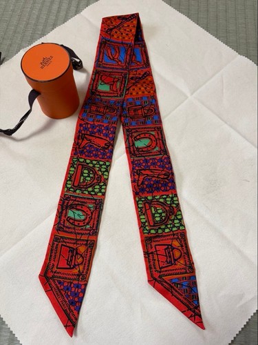 Sciarpa hermes twilly usata - sciarpa,