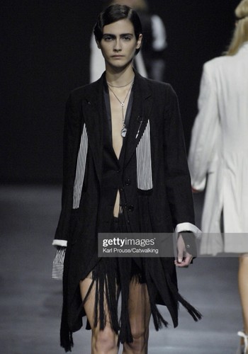 Ann demeulemeester runway - demeulemeester,