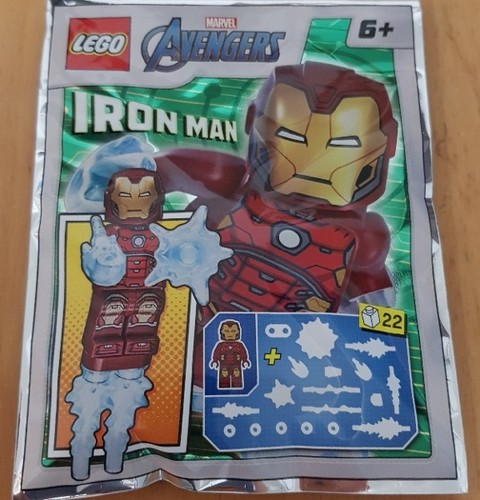 Lego iron man confezione foil - iron,