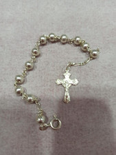 Bracciale rosario in argento