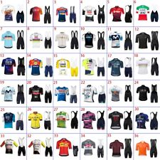 Maglia ciclismo 2025 squadra ciclismo manica corta maglia bavaglino pantaloncini set ciclismo kit