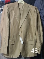 Vestito Completo taglia 48/46 Montezemolo Beige Nuovo con etichette 2 Bottoni.