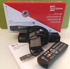 Tele System decoder digitale terrestre zapper TS6284  + telecomando alimentatore