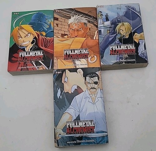 Fullmetal alchemist 1 - 3, in