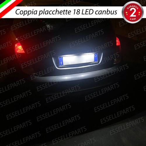 Placchette led luci targa - led,